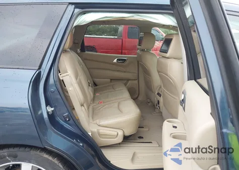 2014 Nissan Pathfinder Platinum z USA, uszkodzony, nr VIN 5N1AR2MM4EC614490